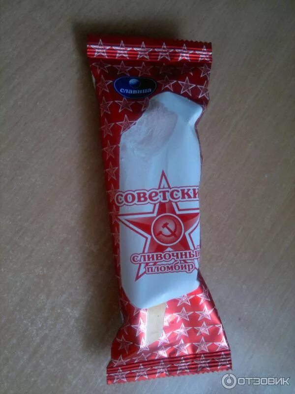 Отзыв о Пломбир "СоюзМолоко" Пломбир Вкусный пломбир, но не без изъянов.