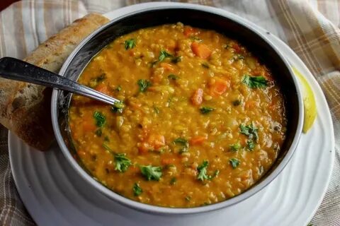 Рецепт супа из красной чечевицы