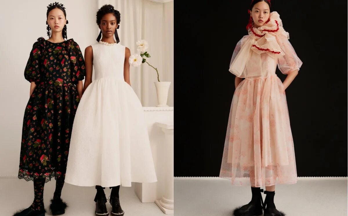 Коллаборация h m 2021 Симон Роша. Simone Rocha HM 2021 коллекция. Платье Simone Rocha x h&m. Simone Rocha HM.