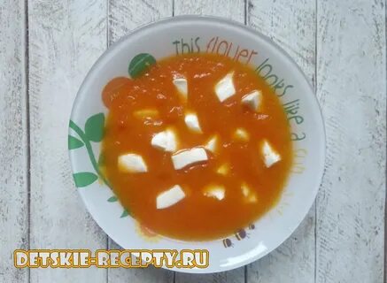 Пюре с моцареллой