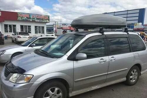 Крыша мазда мпв. Мазда мпв багажник на крышу. авто бокс мазда премуси. mazda mpv 2 с багажником на крыше. багажник на крышу автомобиля mazda mpv 1999-2002.