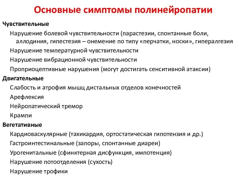 Аксонально демиелинизирующее поражение. Полинейропатия синдромы. Сенсомоторная полинейропатия симптомы. Полинейропатия клиническая картина. Симптомы полинейропатии нижних конечностей.