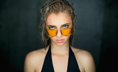 Blue eyes glasses