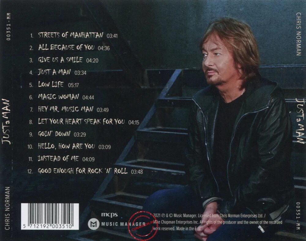 Chris Norman just a man 2021. Chris Norman 2021. Chris norman flac