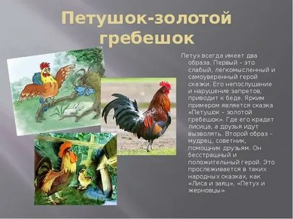 Золотой петух герои