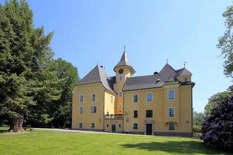 Schloss Prankh, достопримечательность, Австрия, Штирия, Книттельфельд, дере...