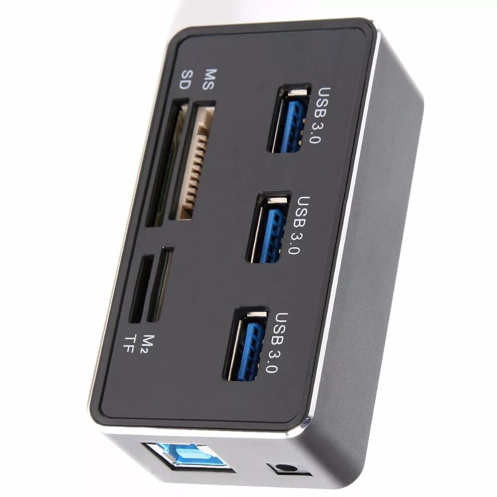 SUPERSPEED USB 3.0 Card Reader. USB Hub Smart 3.0. USB Hub SD Card. Картридер USB 3.0 внешний красный.