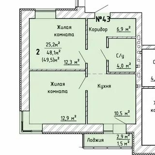 Квартира макаровской планировки