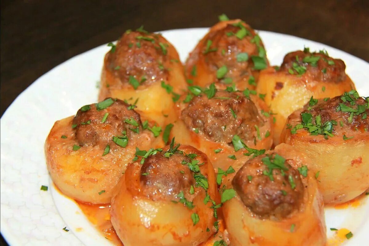 Рецепт оригинальной и вкусной запеканки к ужину Receta Platos con carne picada, 
