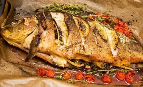 Рецепт карп запеченный с овощами