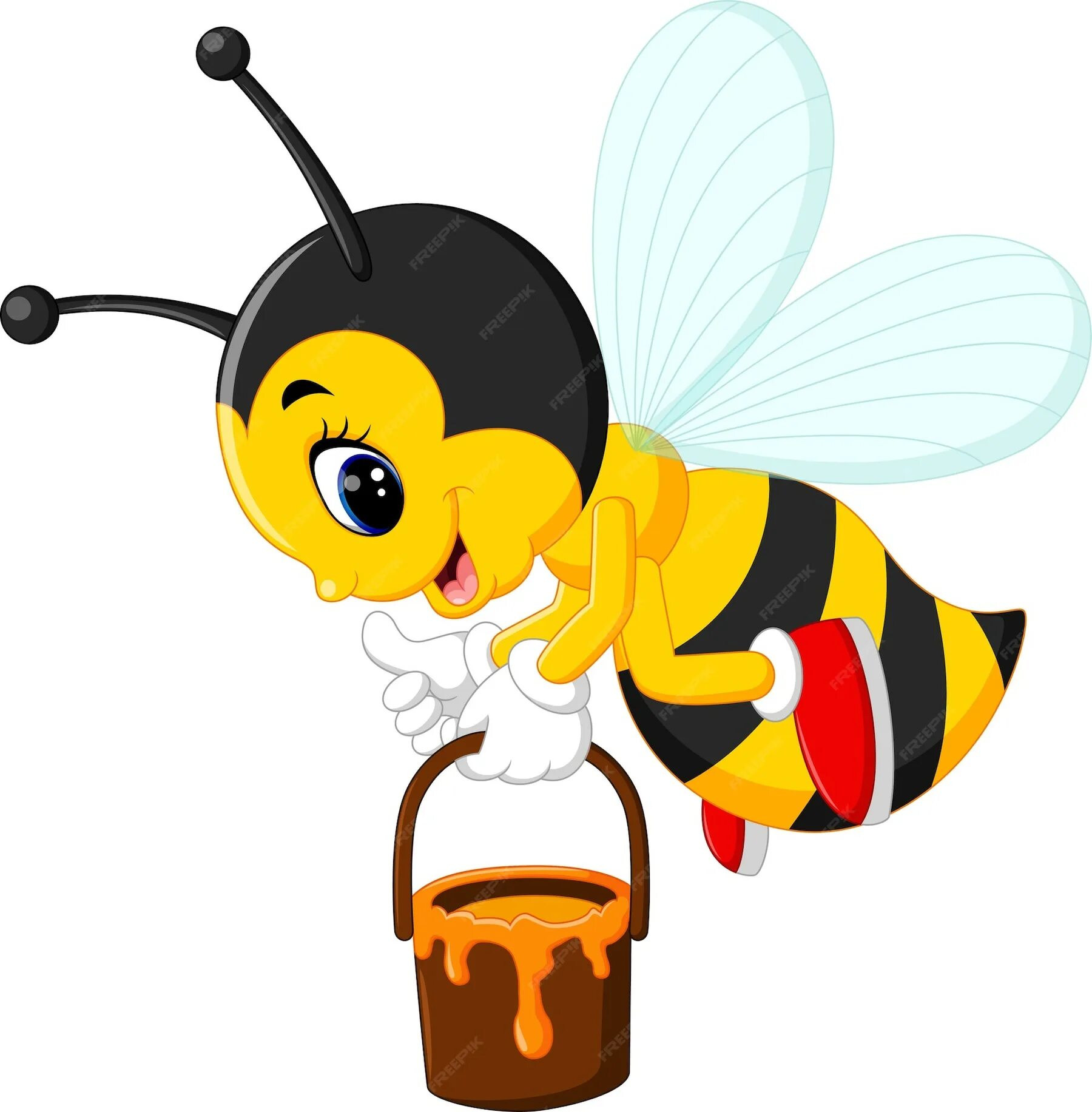 Нектар рисунок. Пчелка рисунок. Пчела для дошкольников. Пчела с ведерком. Пчелка несет мед.