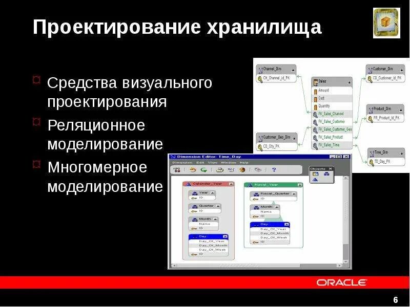 Проектирование хранилища данных