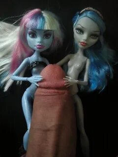 Monster High, doll, figure bu, figure bukkake, cum on doll, Cumshot. 