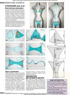Как сшить раздельный купальник