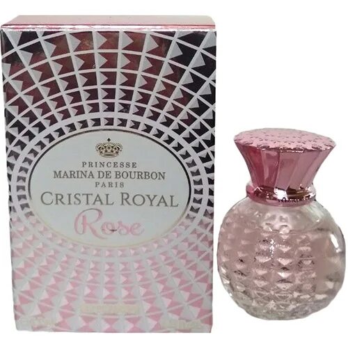 Парфюмерная вода Princesse Marina de Bourbon Paris Cristal Royal Rose.