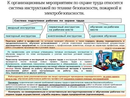 Технические мероприятия по охране труда это