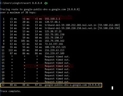 Tracert