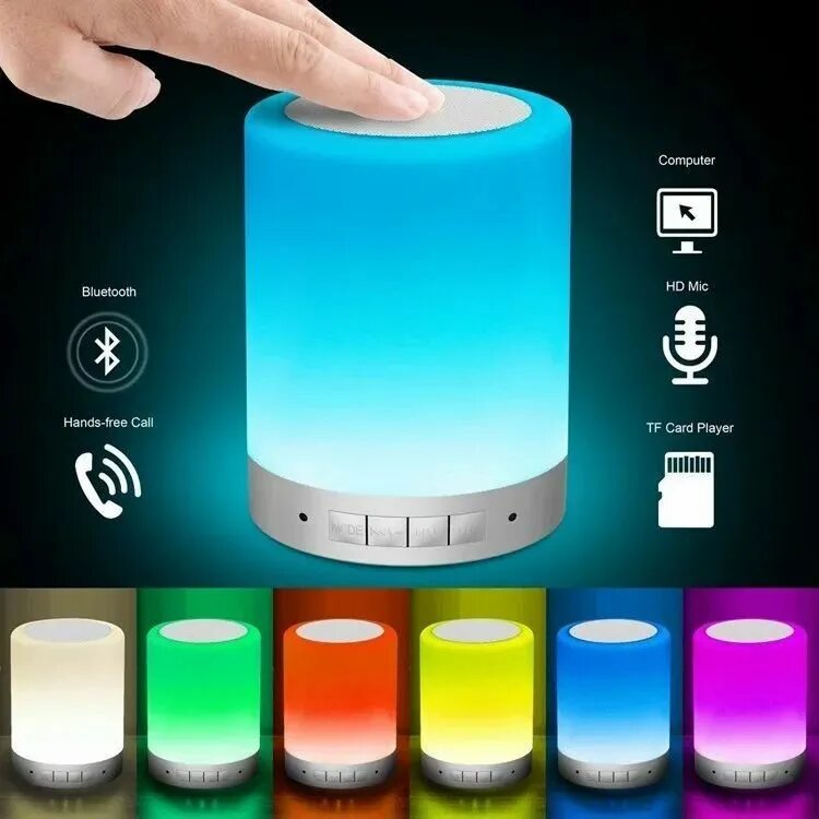 Smart lamp with speaker колонка. Touch lamp portable speaker колонка. колонка ночник cl671. колонка cl-671. лед колонка с блютуз сенсорная sn-18.