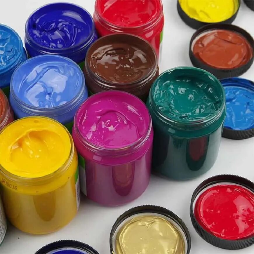 Банка краски. Лакокрасочный материал краска. Что такое краски. Что такое краски. Кисть с цветными красками.