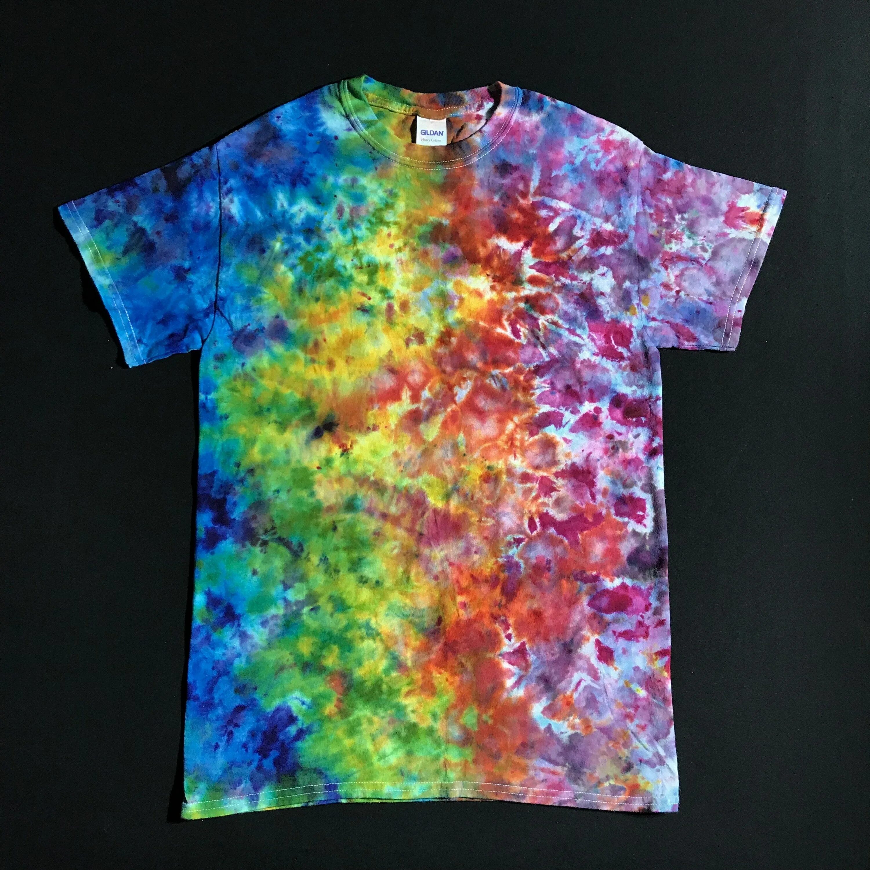 Жеоды Tie Dye. Окрашенная футболка. Красим футболку. Покрасить футболку.