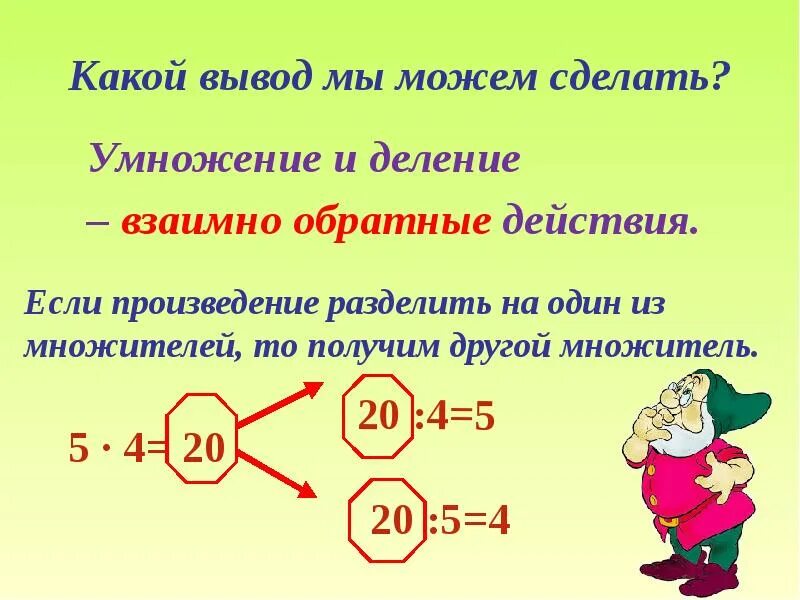 Сделай оценку результатов умножения и деления. Компоненты умножения 2 класс. связь между компонентами умножения 2 класс. связь между компонентами и результатом умножения 2 класс. взаимосвязь между компонентами умножения 2 класс.