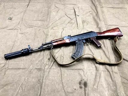 Автомат ак глушитель