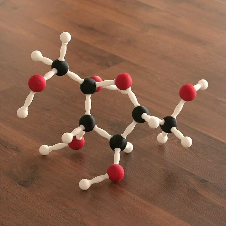Молекула. Модель молекулы. Молекула фруктозы. Молекула 3д.