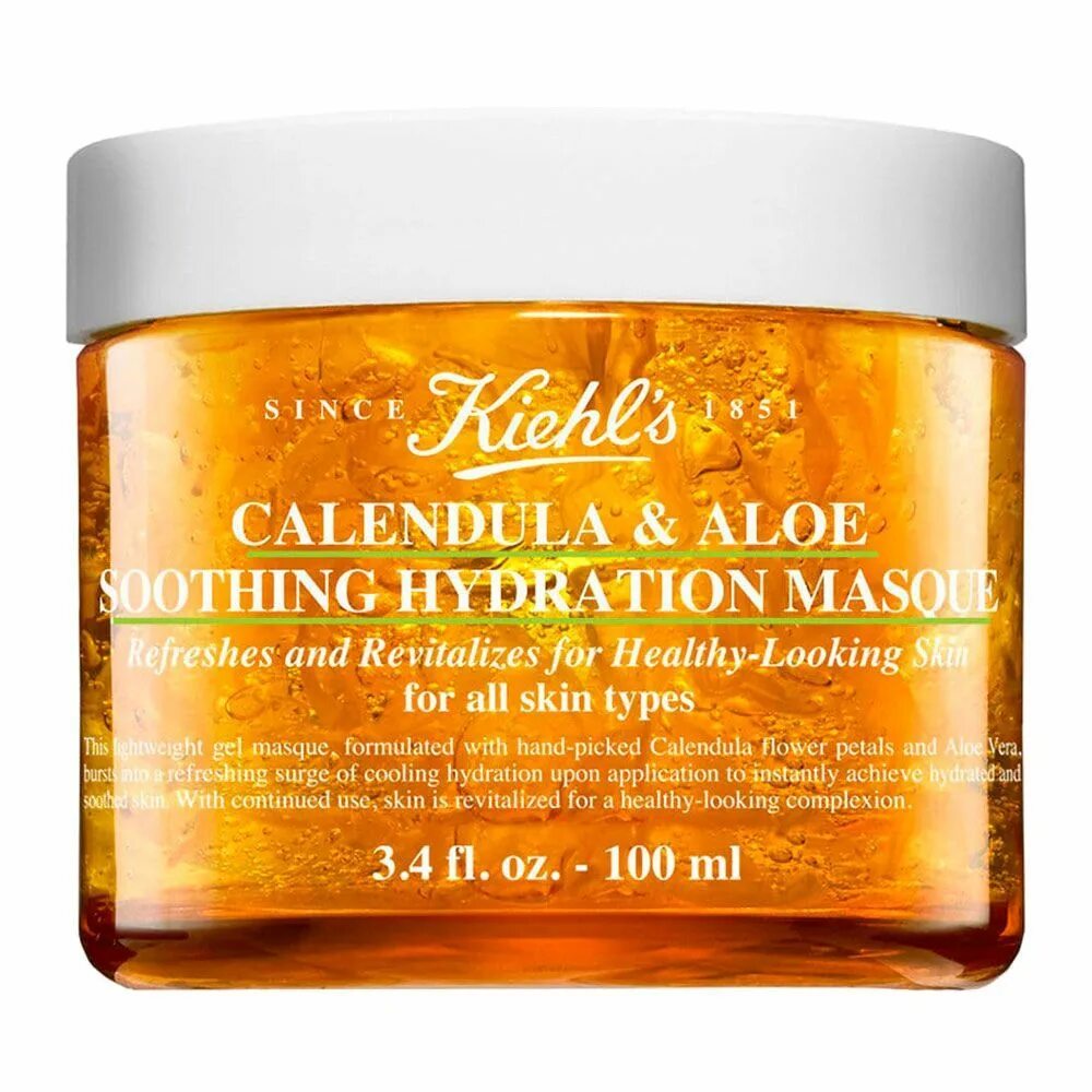 Календула алоэ. Килс маска с календулой. Маска с календулой Kiehls. Kiehl's Calendula Aloe Soothing Hydration Masque. Kiehl's маска с календулой.