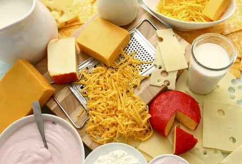 Ем много молочных продуктов