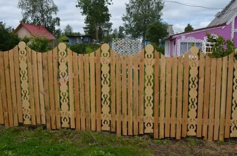 Красивый штакетник своими руками