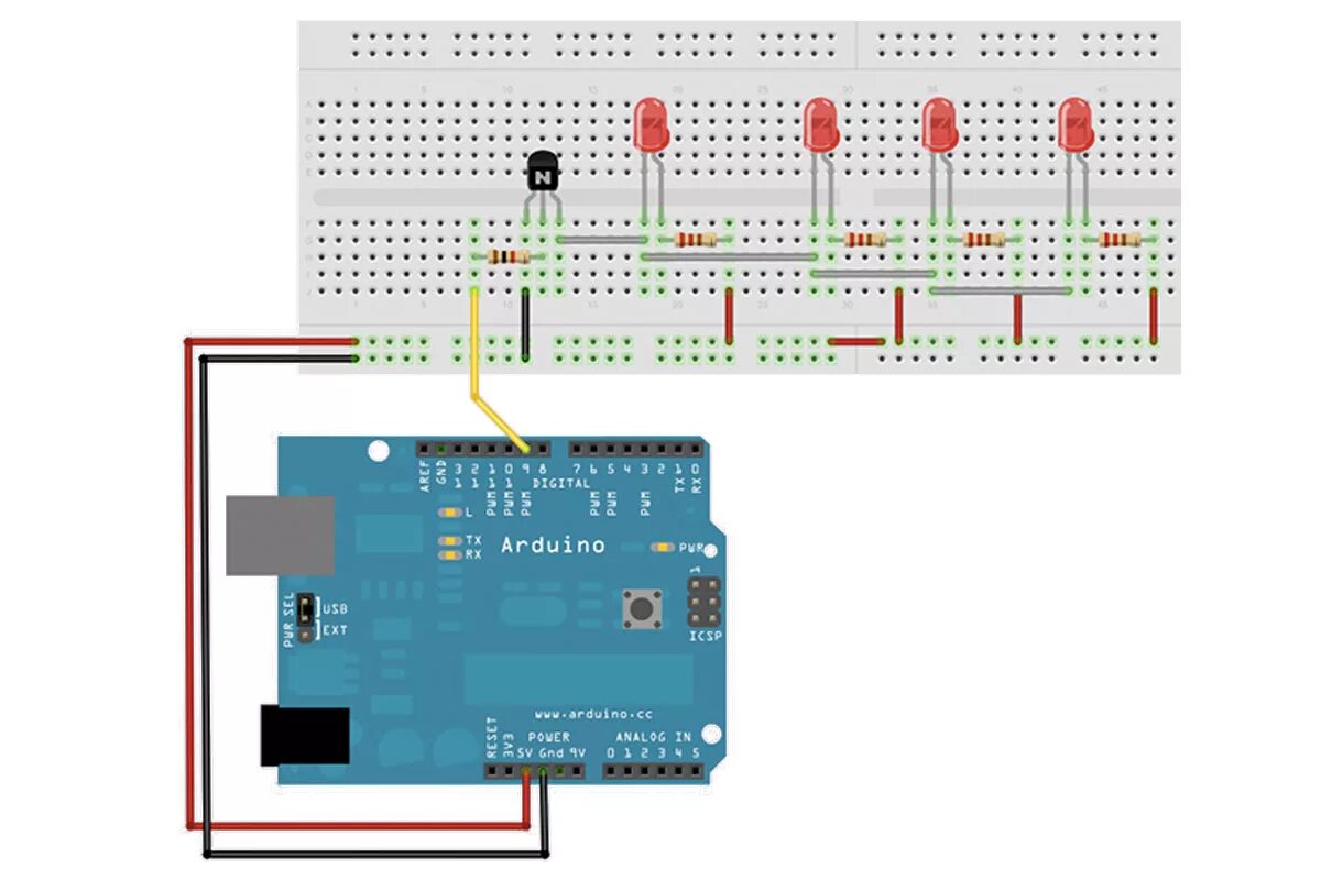 Ардуино 5 вольт. Подключить транзистор к ардуино. Схема подключения светодиода к ардуино. Светодиод ардуино схема. NPN транзистор ардуино.