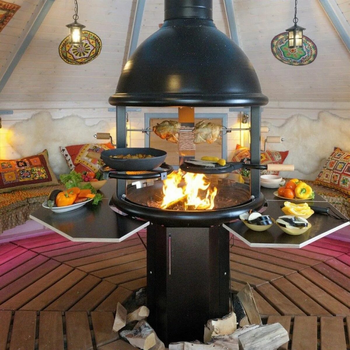 Летняя кухня из кирпича. Беседки патио зона с мангалом. Барбекю на террасе. Зона барбекю. Char-broil гриль газовый для квартиры модель 463611809.