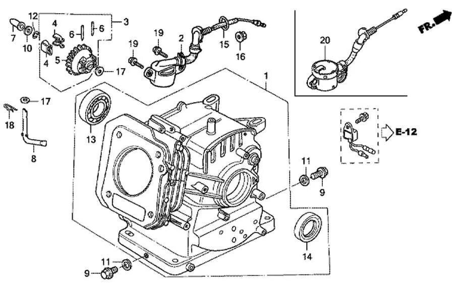 Двигатель лифан схема. Двигатель лифан 168f деталировка. Двигатель лифан 168 чертеж. Двигатель lifan 168f-2 чертеж. С.