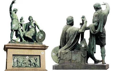 Памятник минину и пожарскому год создания