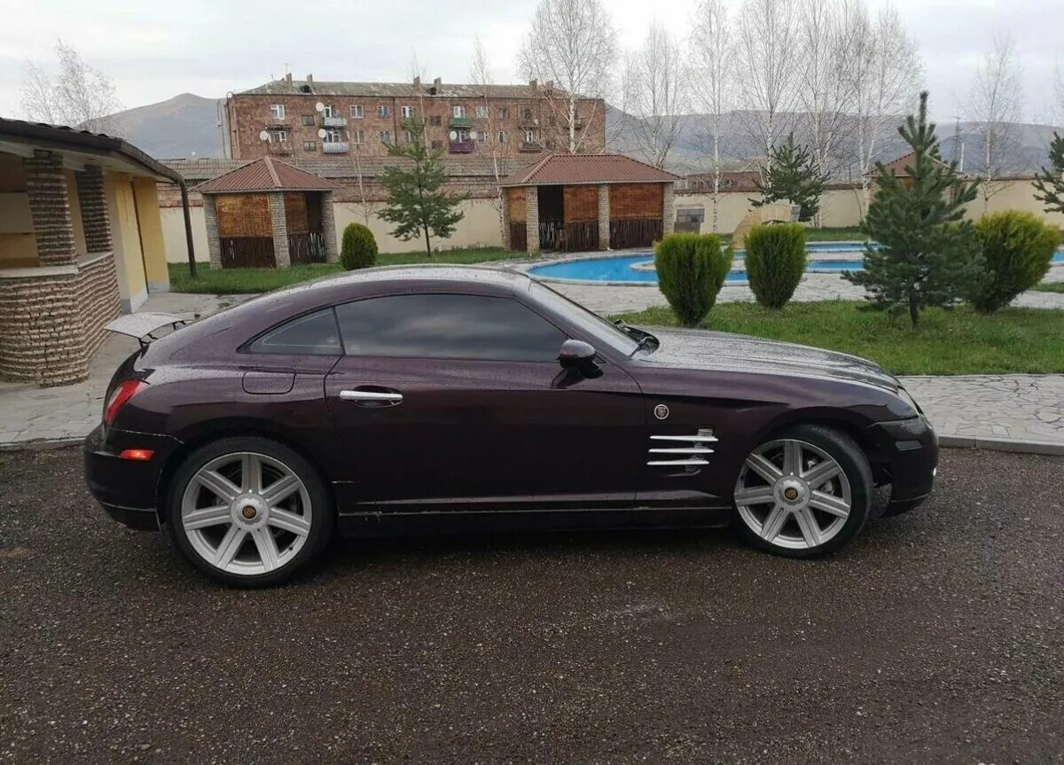 Серый крайслер кроссфаер. Chrysler crossfire 2005 год. Chrysler crossfire r17. Chrysler crossfire 2003. 2 мт, 2005.