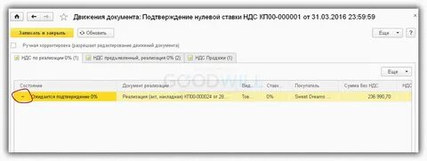 Подтверждение 0 ндс при экспорте