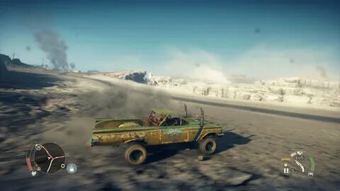 Mad max игра машины