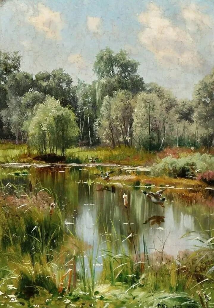 Картины пейзажи фото