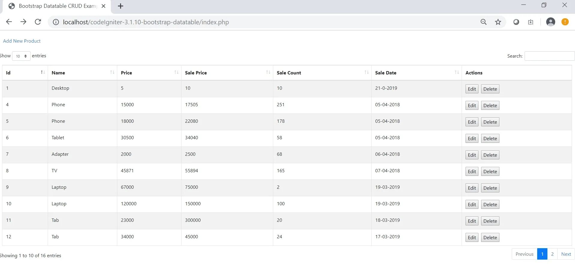 Bootstrap 5.3. Таблица бутстрап. Bootstrap пример использования. CRUD пример. Datatable JQUERY Ajax.