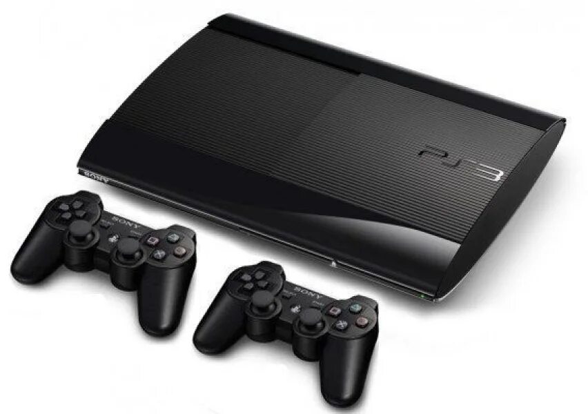 Оружие пс3. Ps3 super Slim 12gb. Пс3 супер слим 500 ГБ. Ps3 super Slim комплект. Ps3 Slim 2 джойстика.