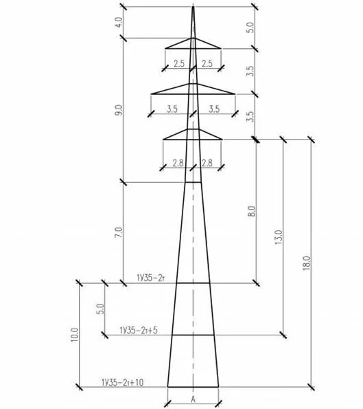 П 220 5. Опора 35 кв у1м. Опора п220-3т. Опора у35-1+5 чертеж. П220-2т опора.