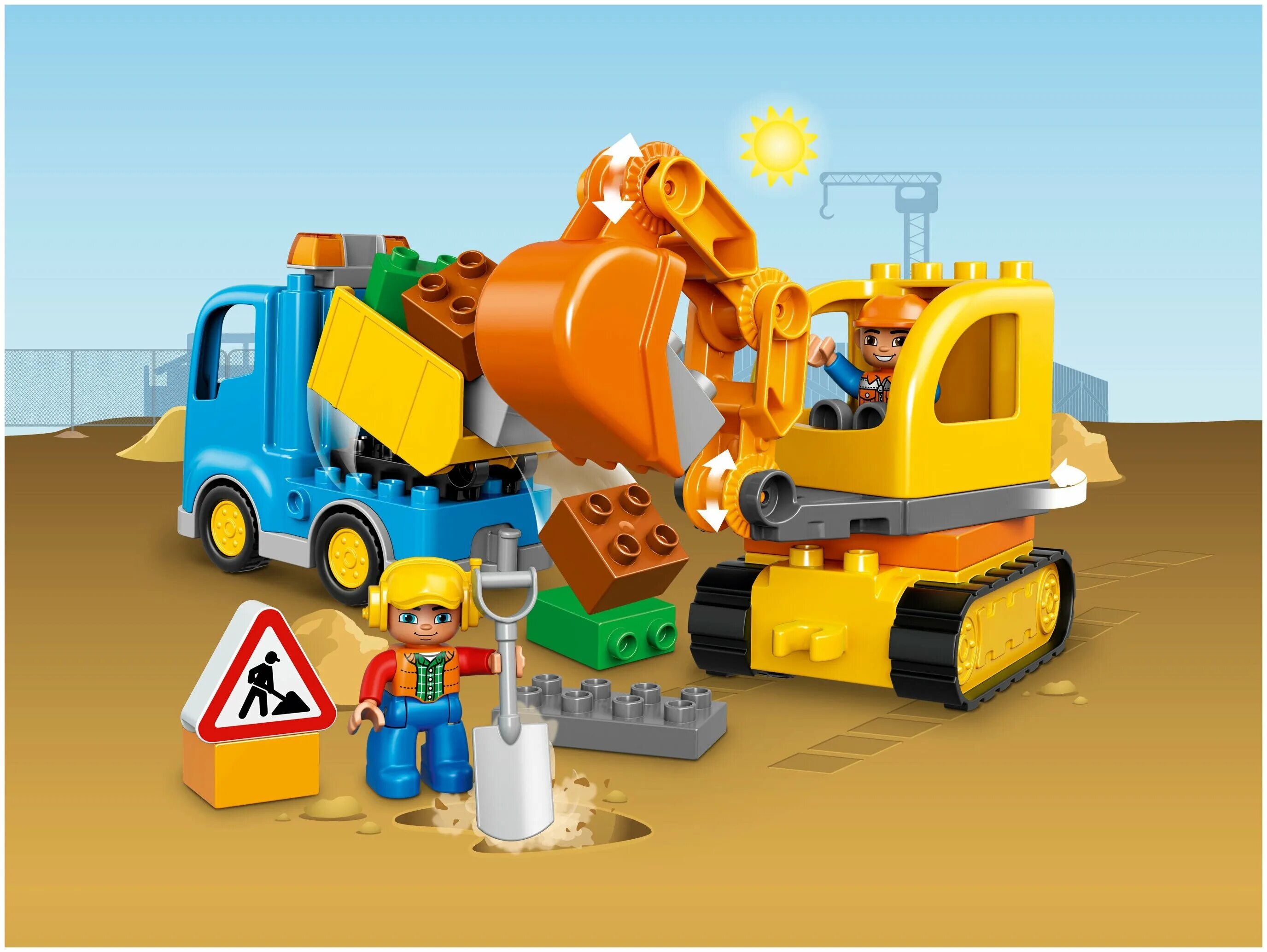 Lego duplo 10931. Duplo грузовик и гусеничный экскаватор. Конструктор lego duplo 10812 грузовик и гусеничный экскаватор. Конструктор lego duplo 10812 грузовик и гусеничный экскаватор. Duplo грузовик и гусеничный экскаватор.