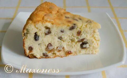 С изюмом пирог с молоком
