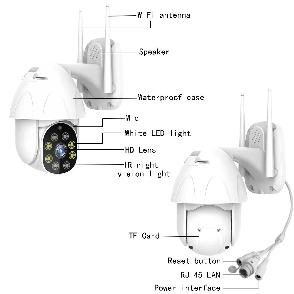 Продам HD IP камеру, новый, в наличии. Цена: 3 000 ₽ во Владивостоке