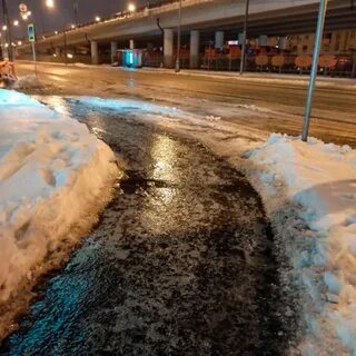 Гололед есть в москве
