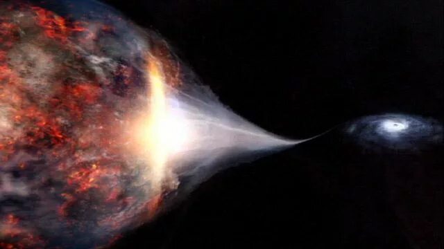ESA - Simulated black hole
