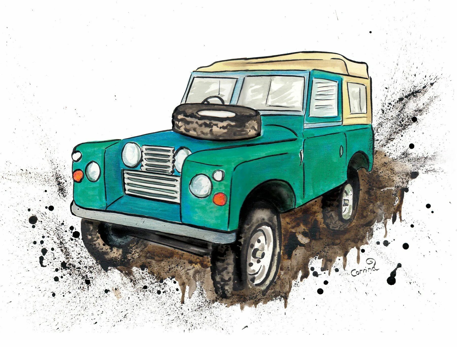 Defender arts. Land Rover Defender скетч. Дефендер арт. Ровер арты. Land Rover Art.