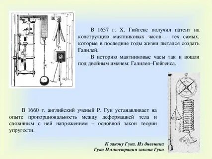 Длина маятника часов