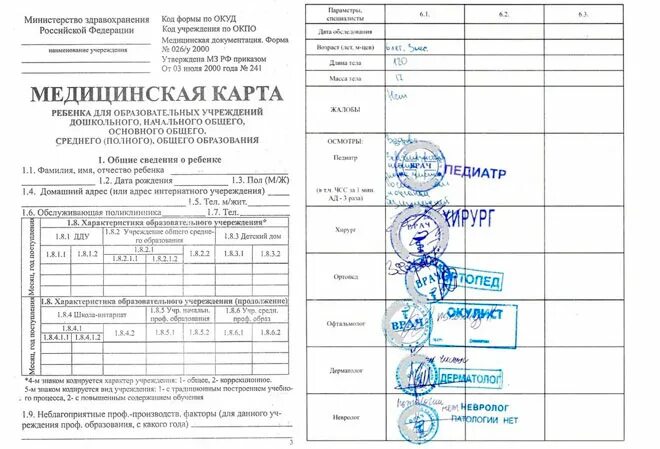 Карта для детского сада spravki 026y ru. Медкарта для детского сада форма 026/у-2000. Медицинская карта форма 026/у-2000 для поступления в детский сад. Справка 026 у 2000 для школы. Медсправка 026.