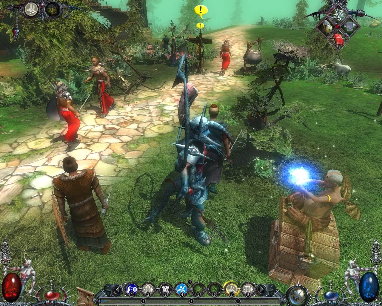 Игра где есть персонаж. Рпг магия крови. dawn of magic 2. игра магий. игры про средневековье и магию.